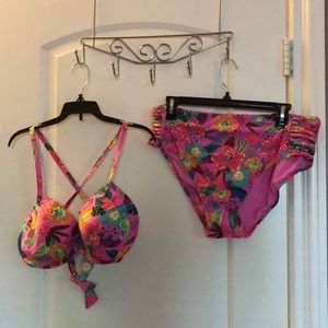 Tropical bikini (plus size)
